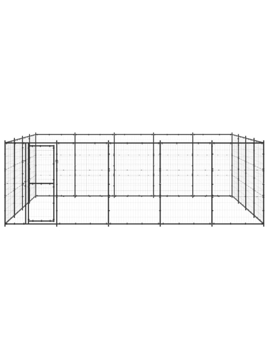 Suņu voljērs, 24,2 m², tērauds