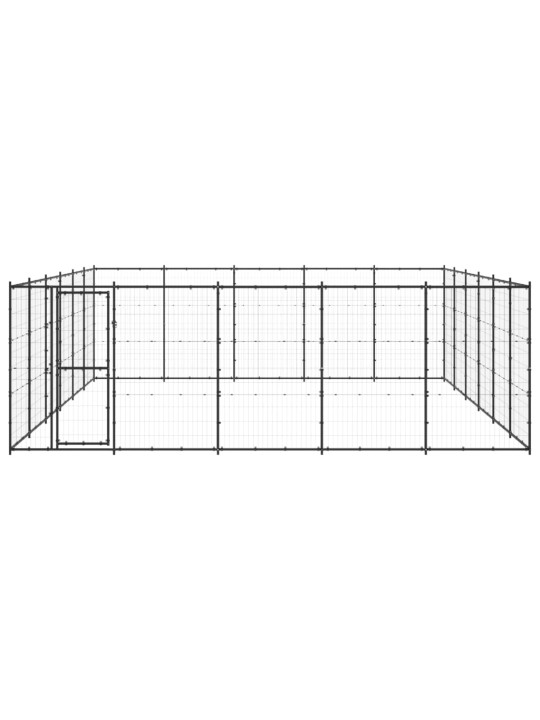 Suņu voljērs, 36,3 m², tērauds