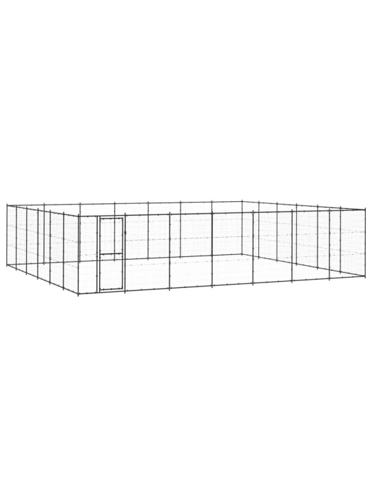 Suņu voljērs, 50,82 m², tērauds
