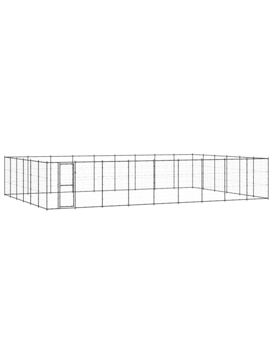 Suņu voljērs, 65,34 m², tērauds