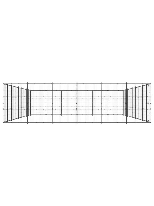 Suņu voljērs, 65,34 m², tērauds