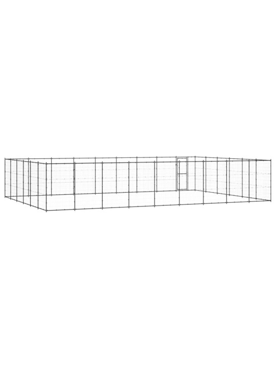 Suņu voljērs, 65,34 m², tērauds