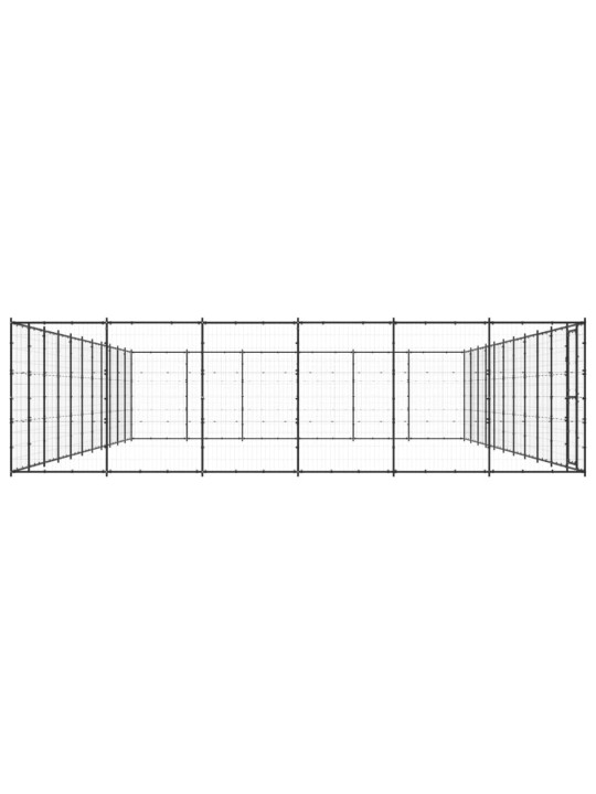 Suņu voljērs, 79,86 m², tērauds