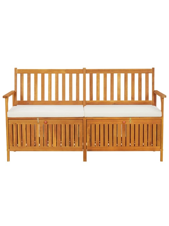 Sols ar glabāšanas nodalījumu, 148 cm, akācijas masīvkoks
