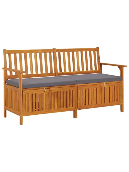 Sols ar glabāšanas nodalījumu, 148 cm, akācijas masīvkoks