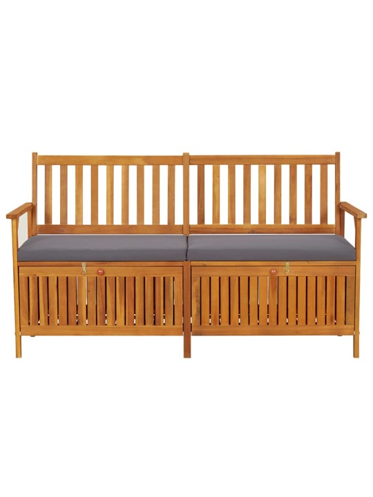 Sols ar glabāšanas nodalījumu, 148 cm, akācijas masīvkoks