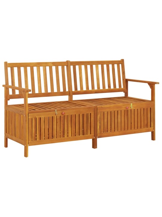 Sols ar glabāšanas nodalījumu, 148 cm, akācijas masīvkoks