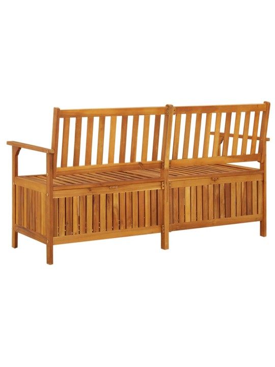 Sols ar glabāšanas nodalījumu, 148 cm, akācijas masīvkoks