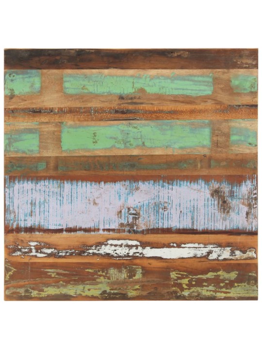 Kafijas galdiņš, 80x80x40 cm, pārstrādāts masīvkoks