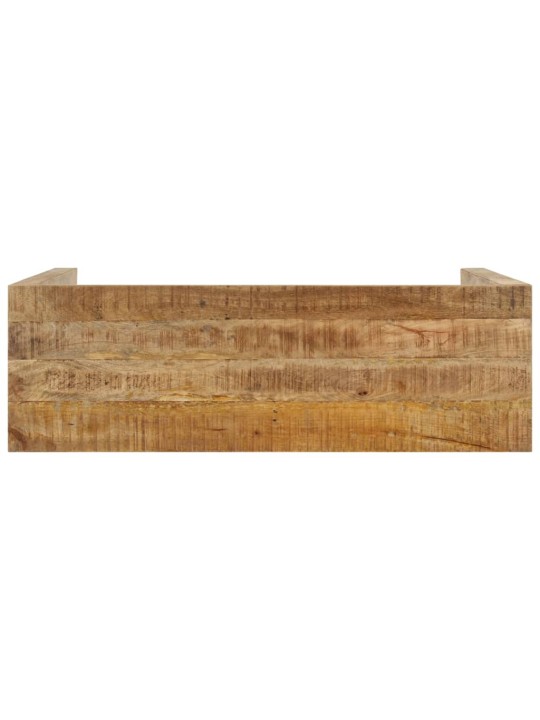 Konsoles galdiņš, 110x35x76 cm, neapstrādāts mango koks