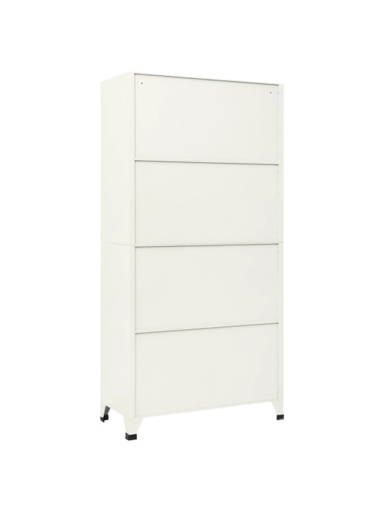 Ģērbtuves skapis, pelēks ar zilu, 90x45x180 cm, tērauds