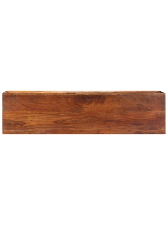 Tv skapītis, 118x30x55 cm, akācijas masīvkoks