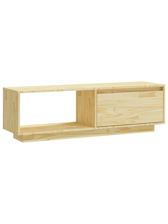 Tv skapītis, 110x30x33,5 cm, priedes masīvkoks
