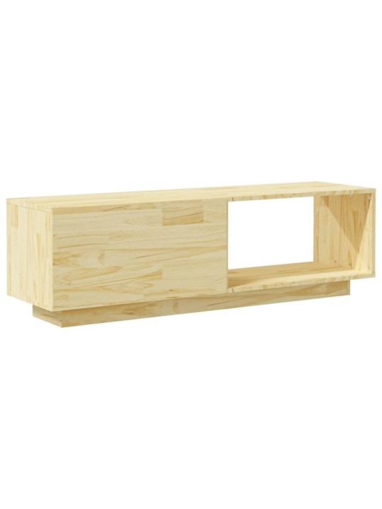 Tv skapītis, 110x30x33,5 cm, priedes masīvkoks