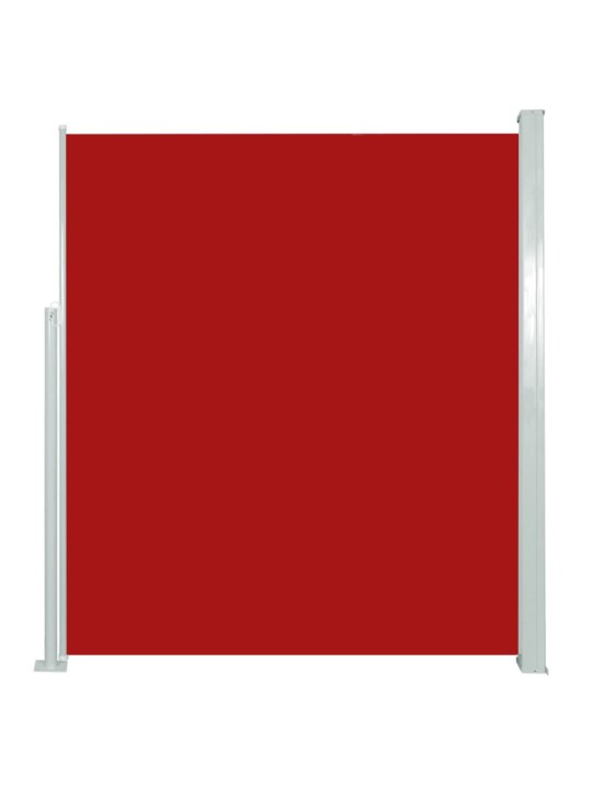Izvelkama sānu markīze, 160x300 cm, sarkana