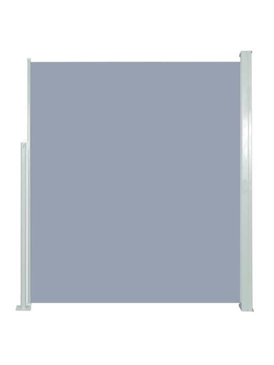 Izvelkama sānu markīze, 160x300 cm, pelēka