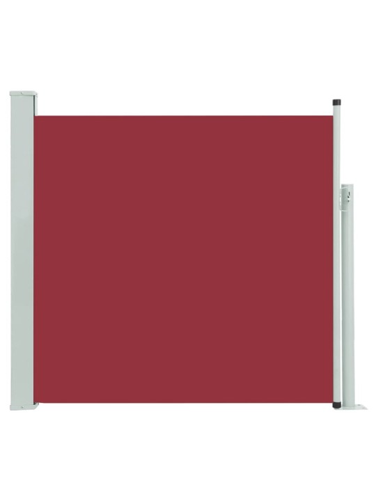 Izvelkama sānu markīze, 170x300 cm, sarkana