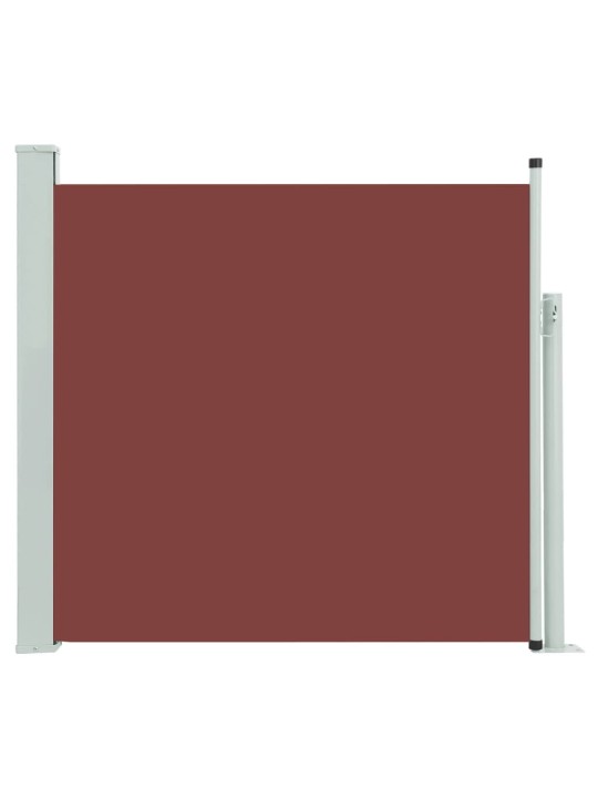 Izvelkama sānu markīze, 170x300 cm, brūna