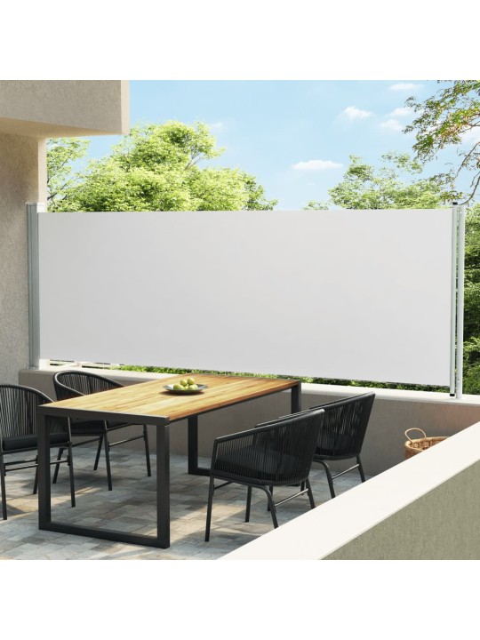 Izvelkams sānu aizslietnis, 160 x 600 cm, krēmkrāsas