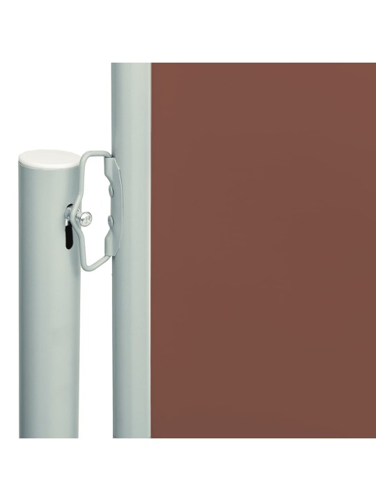 Izvelkams sānu aizslietnis, 200x600 cm, brūns