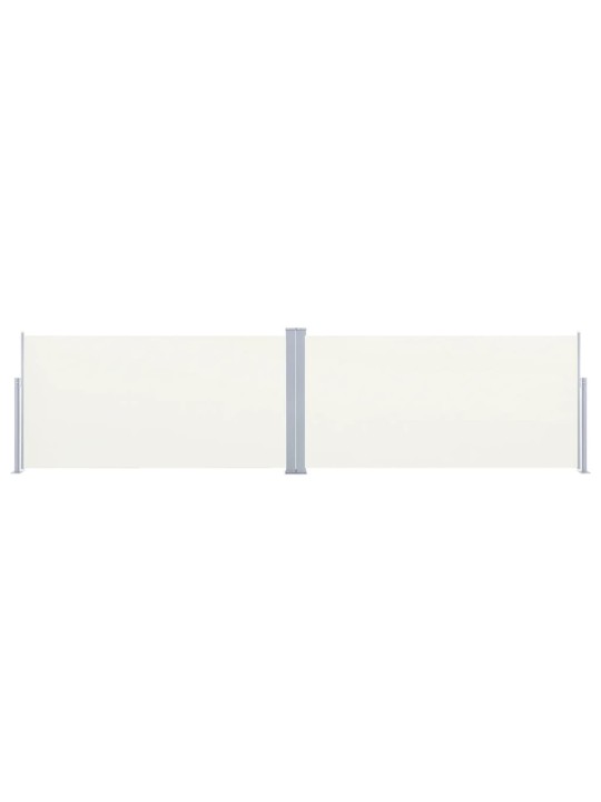 Izvelkams sānu aizslietnis, krēmkrāsas, 160x600 cm