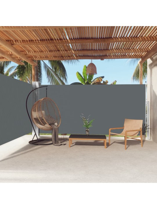 Izvelkams sānu aizslietnis, antracītpelēks, 180x600 cm