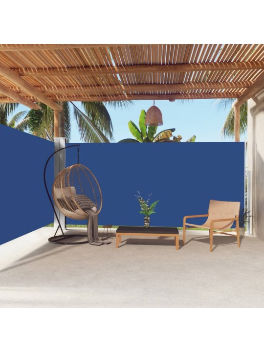 Izvelkams sānu aizslietnis, zils, 180x600 cm