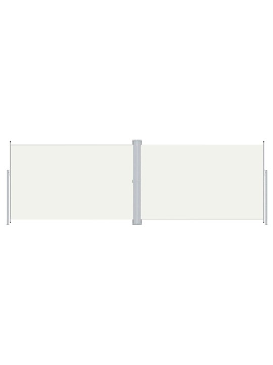 Izvelkama sānu markīze, krēmkrāsas, 200x600 cm