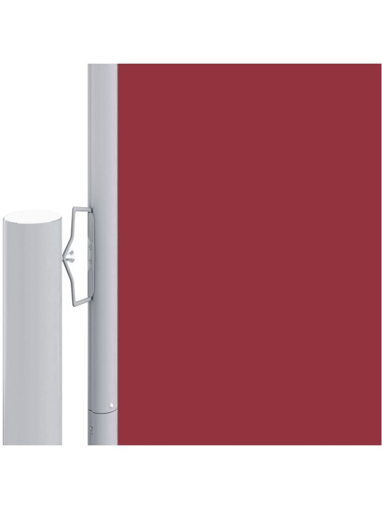 Izvelkama sānu markīze, sarkana, 200x600 cm