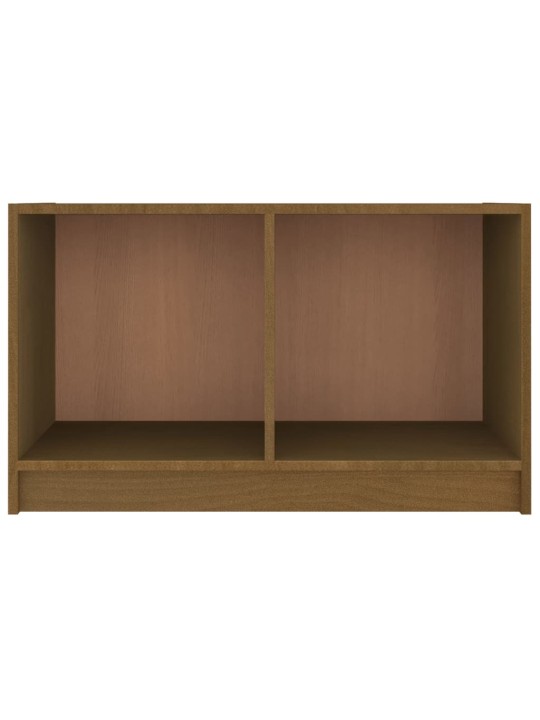 Tv skapītis, medus brūns, 70x33x42 cm, priedes masīvkoks