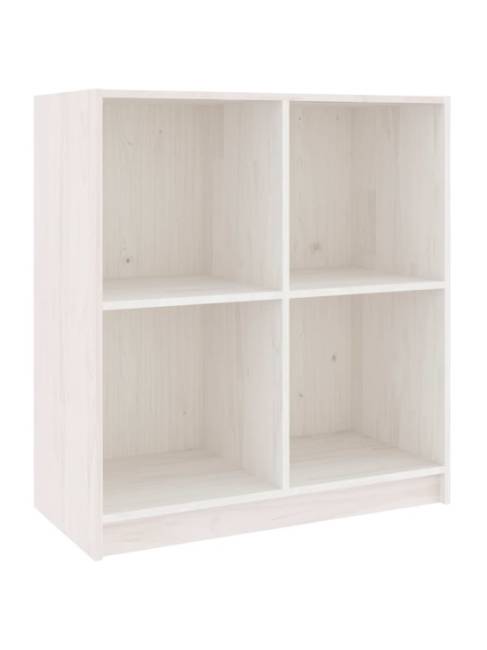Kumode, balta, 70x33x76 cm, priedes masīvkoks