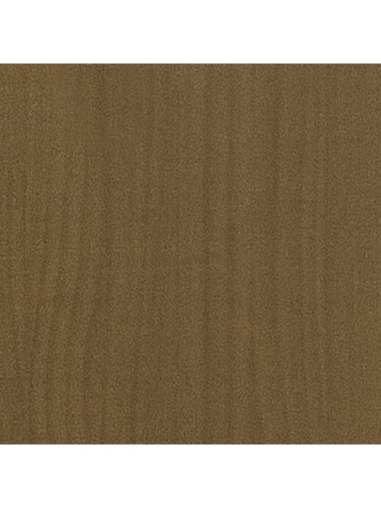 Grāmatu plaukts, medus brūns, 70x33x110 cm, priedes masīvkoks