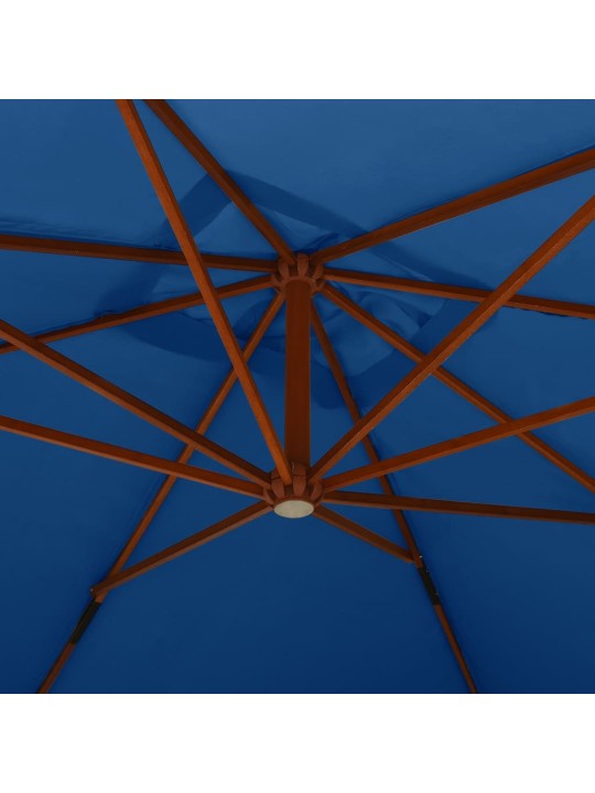 Saulessargs ar koka kātu, 400x300 cm, debeszils
