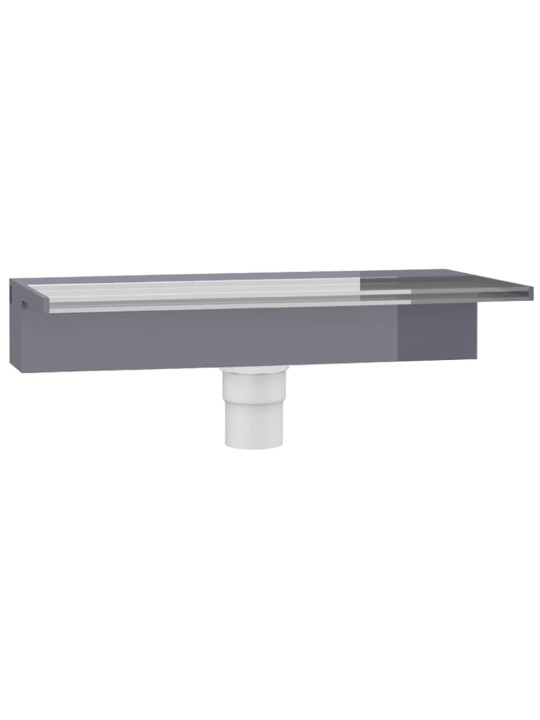 Ūdenskrituma sliede ar rgb led gaismām, akrils, 45 cm