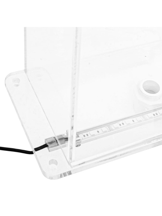 Baseina strūklaka ar rgb led gaismām, akrils, 51 cm