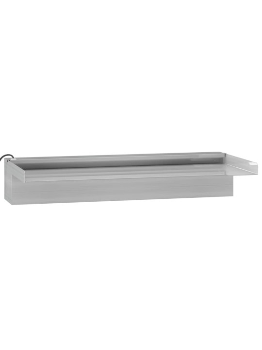 Ūdenskritums ar rgb led gaismām, nerūsējošs tērauds, 45 cm