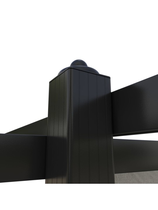 Dārza nojume ar izvelkamu jumtu, 3x3 m, krēmkrāsas