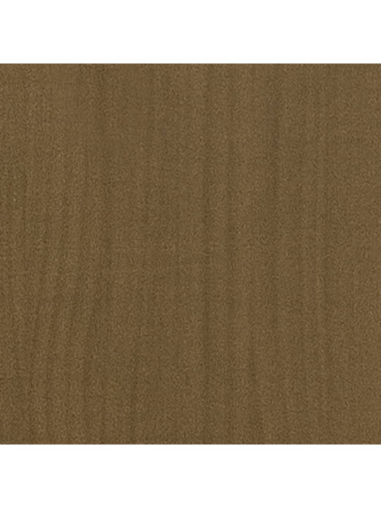 Dārza puķu kaste, 70x31x70 cm, brūns priedes masīvkoks