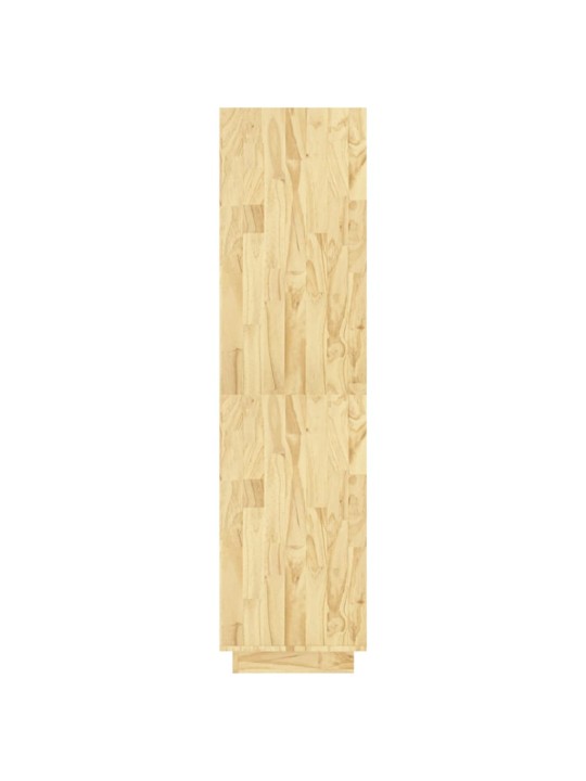 Grāmatu plaukts, 80x35x135 cm, priedes masīvkoks