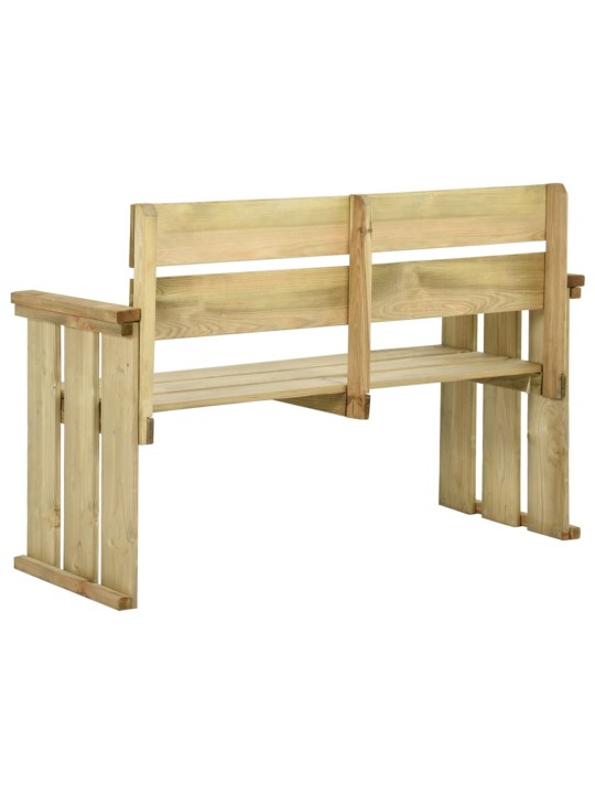 Dārza sols, 121 cm, impregnēts priedes koks