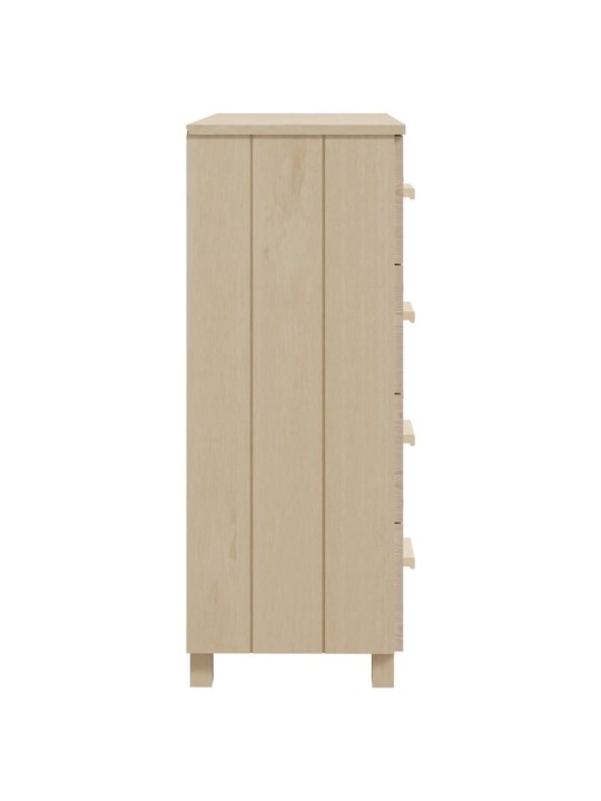 Kumode hamar, medus brūna, 79x40x103,5 cm, priedes masīvkoks