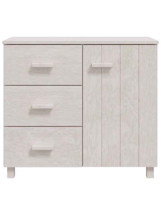 Kumode hamar, balta, 90x40x80 cm, priedes masīvkoks