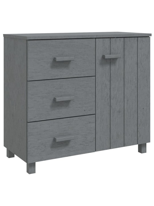 Kumode hamar, tumši pelēka, 90x40x80 cm, priedes masīvkoks