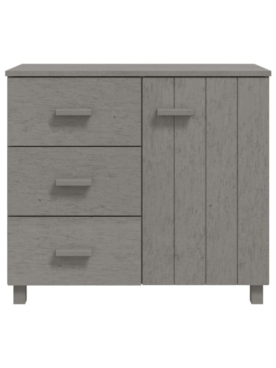 Kumode hamar, gaiši pelēka, 90x40x80 cm, priedes masīvkoks