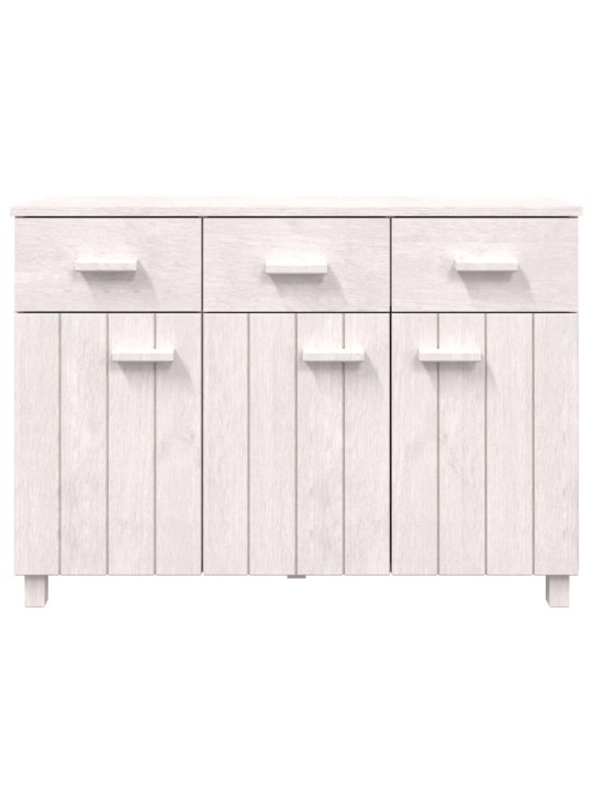 Kumode hamar, balta, 113x40x80 cm, priedes masīvkoks