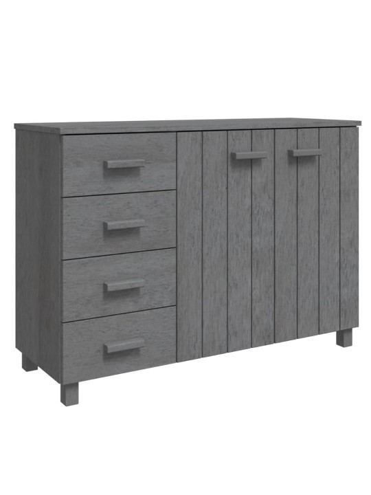Kumode hamar, tumši pelēka, 113x40x80 cm, priedes masīvkoks