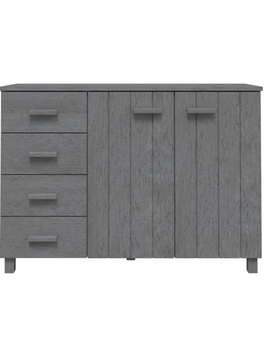 Kumode hamar, tumši pelēka, 113x40x80 cm, priedes masīvkoks