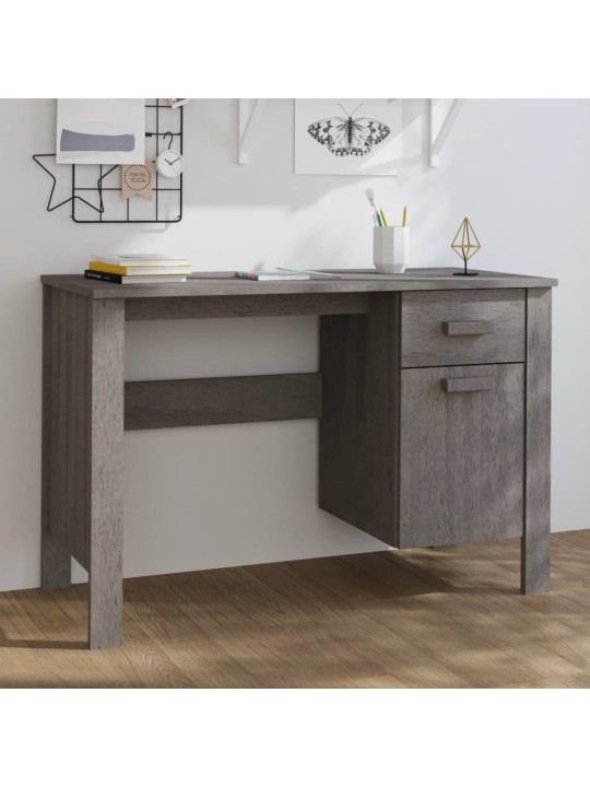 Rakstāmgalds hamar, pelēks, 113x50x75 cm, priedes masīvkoks