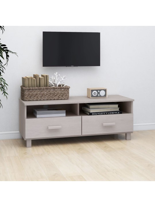 Tv skapītis hamar, balts, 106x40x40 cm, priedes masīvkoks