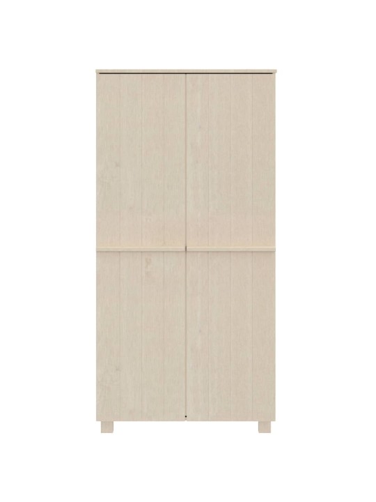 Skapis hamar, medus brūns, 89x50x180 cm, priedes masīvkoks